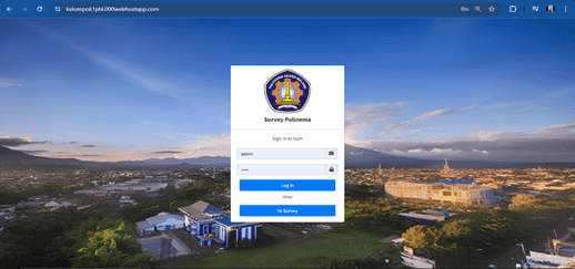 Sistem Survei Kepuasan Pelanggan Polinema - 1