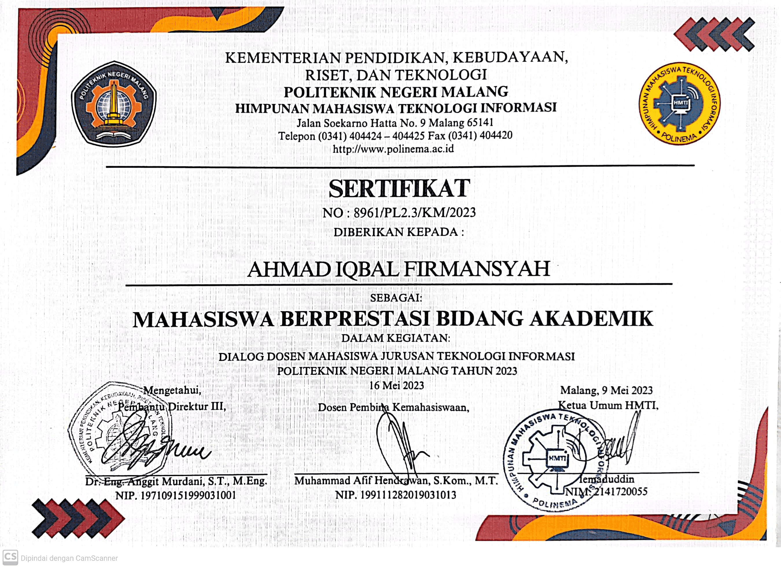 Sertifikat 1